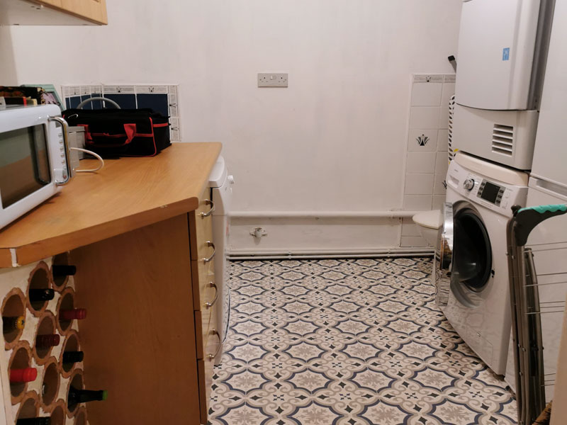 utility room Almas Cottage Penmaenmawr